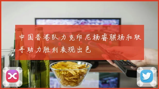 中国香港队力克印尼杨睿骐杨和联手助力胜利表现出色